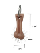 Keychain balls testicles fake