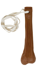 Old Man Fake Silicone Light Brown Testicles (Hairless)